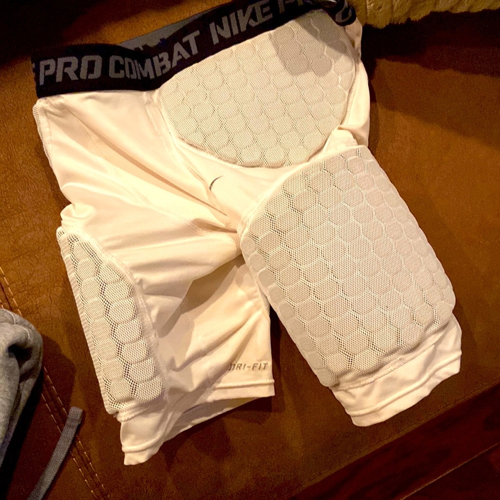 Nike combat pro football padded shorts
